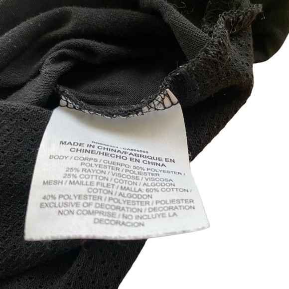 Nike 2 PC Sportswear Droptail Mesh Back Short Sleeve T-Shirt Black & Gra Men’s M - Picture 6 of 6